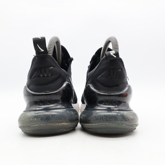 Nike Air Max 270 Sneakers Women's Size 6.5 Running Shoes Black White AH6789-001 - Picture 5 of 10